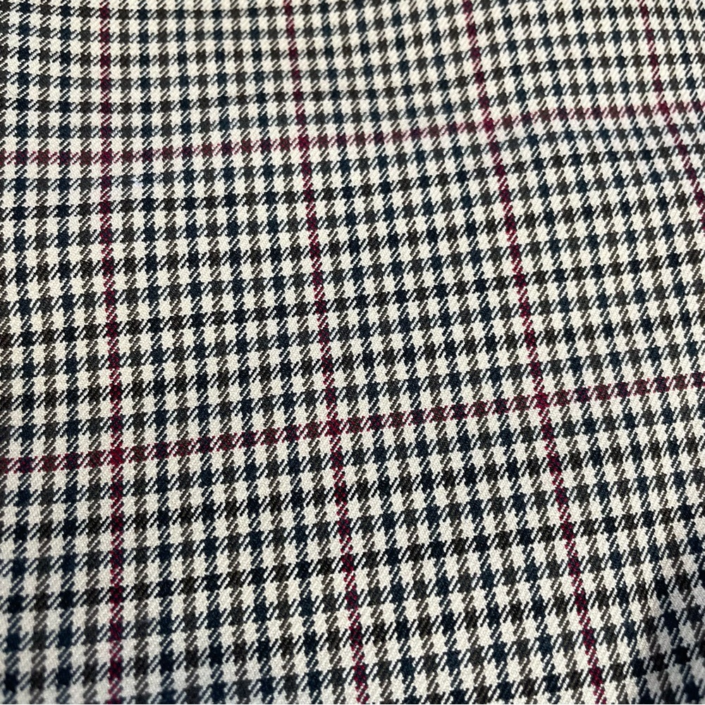 Talbots Chatham Ankle Pants Plaid‎ Womens Size 12 petite Cotton Blend Corpcore - Picture 4 of 11